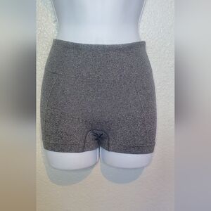💚5/$25 Skinnygirl Gray Smoothers & Shapers Spandex Shorty Shorts Size Medium